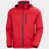 Cazadora Crew Hooded Roja Helly Hansen