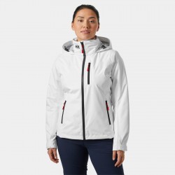 Cazadora Crew Hooded Blanca Helly Hansen