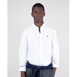 Camisa Oxford Blanca El Ganso