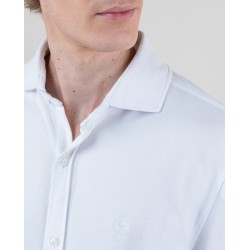 Polo camisero blanco El Ganso