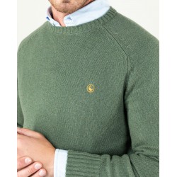 Jersey merino caja verde El Ganso