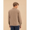 SOBRECAMISA PUNTO CANALÉ CAMEL EL PULPO