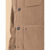 SOBRECAMISA PUNTO CANALÉ CAMEL EL PULPO