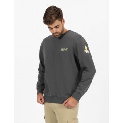 Sudadera Caja Back Gris El Pulpo