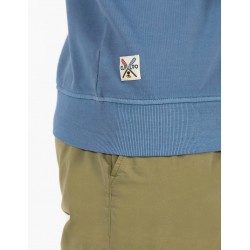 Sudadera Caja Back Azul El Pulpo