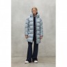Abrigo Manlie Gris Perla Ecoalf