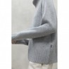 Jersey Cuello Alto Gris Ecoalf