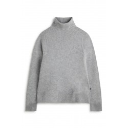 Jersey Cuello Alto Gris Ecoalf