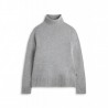 Jersey Cuello Alto Gris Ecoalf
