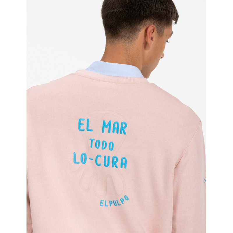 Sudadera el mar rosa El pulpo