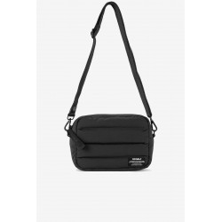 Bolso Bandolera Pad Negro Ecoalf