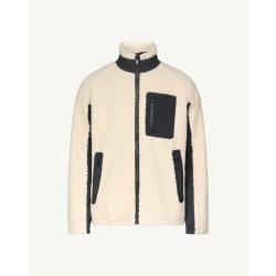 Chaqueta Borrego Beige/Negro JOTT