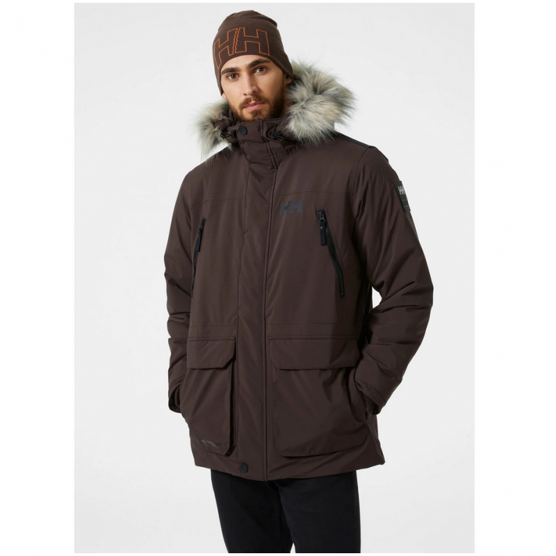 Parka marrón Helly Hansen