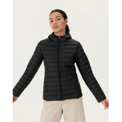 Chaqueta con capucha (999 negro) plumón JOTT