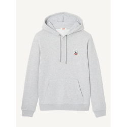 SUDADERA GRIS CAPUCHA JOTT