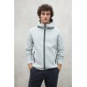 Sudadera Dashen Cremallera Gris Ecoalf