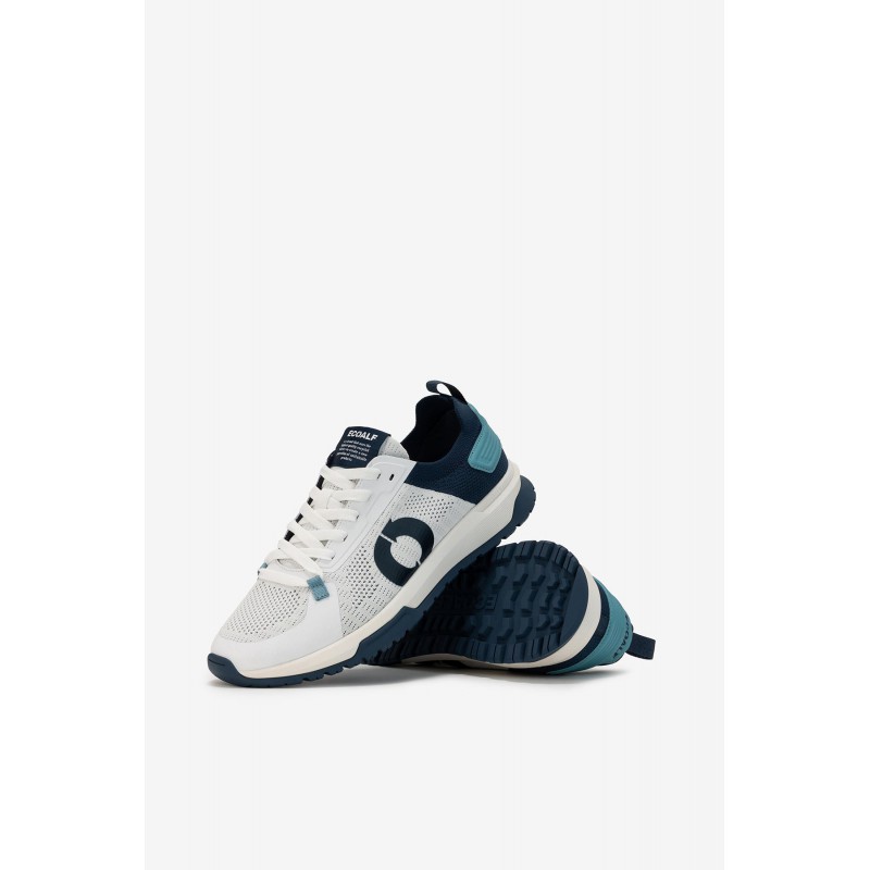 Zapatillas Mumbai blanco azul Ecoalf