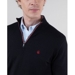 Jersey Hombre Cuello Mock Algodón & Cashmere | Regular Fit