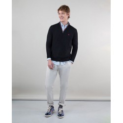 Jersey Hombre Cuello Mock Algodón & Cashmere | Regular Fit