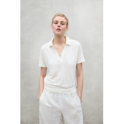 Polo Manga Corta Troms Blanco Ecoalf