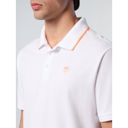 Polo Pique Vivo Blanco North Sails