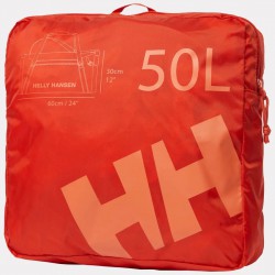 Bolsa de Viaje 50L Naranja/Celeste Helly Hansen