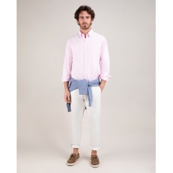 Camisa Oxford Coral El Ganso