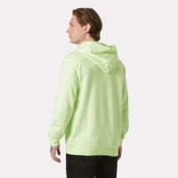 Sudadera con Capucha y Gráfico Verde Fluor Helly Hansen