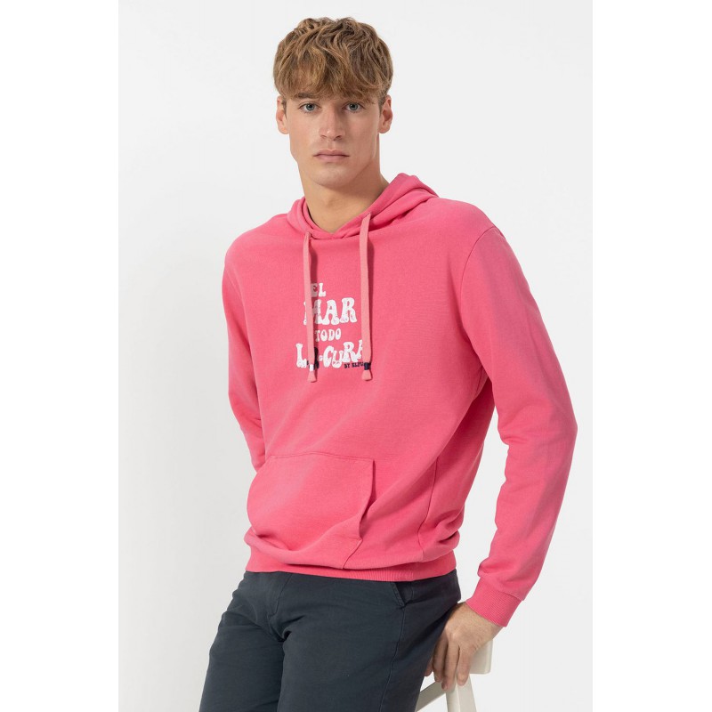 Sudadera Capucha El Mar Todo Lo Cura Rosa El Pulpo Sudadera Capucha El Mar Todo Lo Cura Rosa El Pulpo