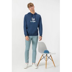 Sudadera Capucha El Mar Todo Lo Cura Marino El Pulpo