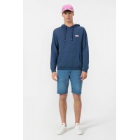 Sudadera Capucha Waves Marino El Pulpo