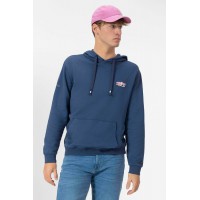 Sudadera Capucha Waves Marino El Pulpo