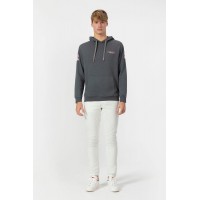 Sudadera Capucha Logo Gris El Pulpo