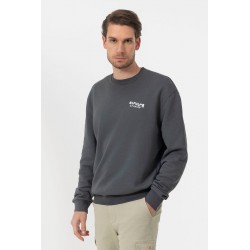 Sudadera Sin Capucha Studio Gris El Pulpo