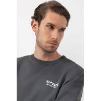 Sudadera Sin Capucha Studio Gris El Pulpo