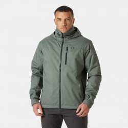 Cazadora Crew Hooded Gris Verdoso Helly Hansen
