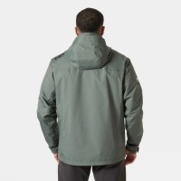 Cazadora Crew Hooded Gris Verdoso Helly Hansen