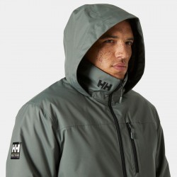 Cazadora Crew Hooded Gris Verdoso Helly Hansen