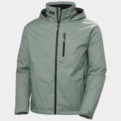 Cazadora Crew Hooded Gris Verdoso Helly Hansen
