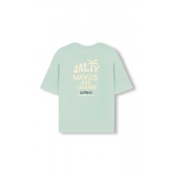 Camiseta Salty menta El Pulpo