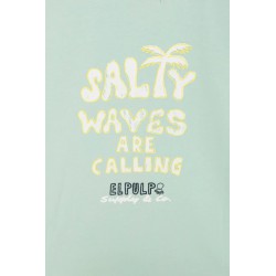 Camiseta Salty menta El Pulpo