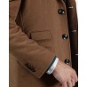 Abrigo de Lana Marrón Hombre | Elegancia Clásica Invierno