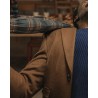 Abrigo de Lana Marrón Hombre | Elegancia Clásica Invierno