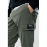 Pantalón Cargo 100% Algodón Reciclado – Tiro Medio y Bolsillos | ECOALF