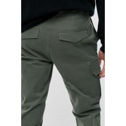 Pantalón Cargo 100% Algodón Reciclado – Tiro Medio y Bolsillos | ECOALF