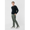 Pantalón Cargo 100% Algodón Reciclado – Tiro Medio y Bolsillos | ECOALF