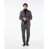 Americana Gris Pata de Gallo Hombre – Lana Shetland Abraham Moon | Storm Gard