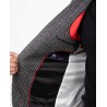 Americana Gris Pata de Gallo Hombre – Lana Shetland Abraham Moon | Storm Gard