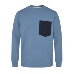 Sudadera con Bolsillo de Algodón Orgánico | Básico Sostenible