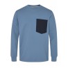 Sudadera con Bolsillo de Algodón Orgánico | Básico Sostenible